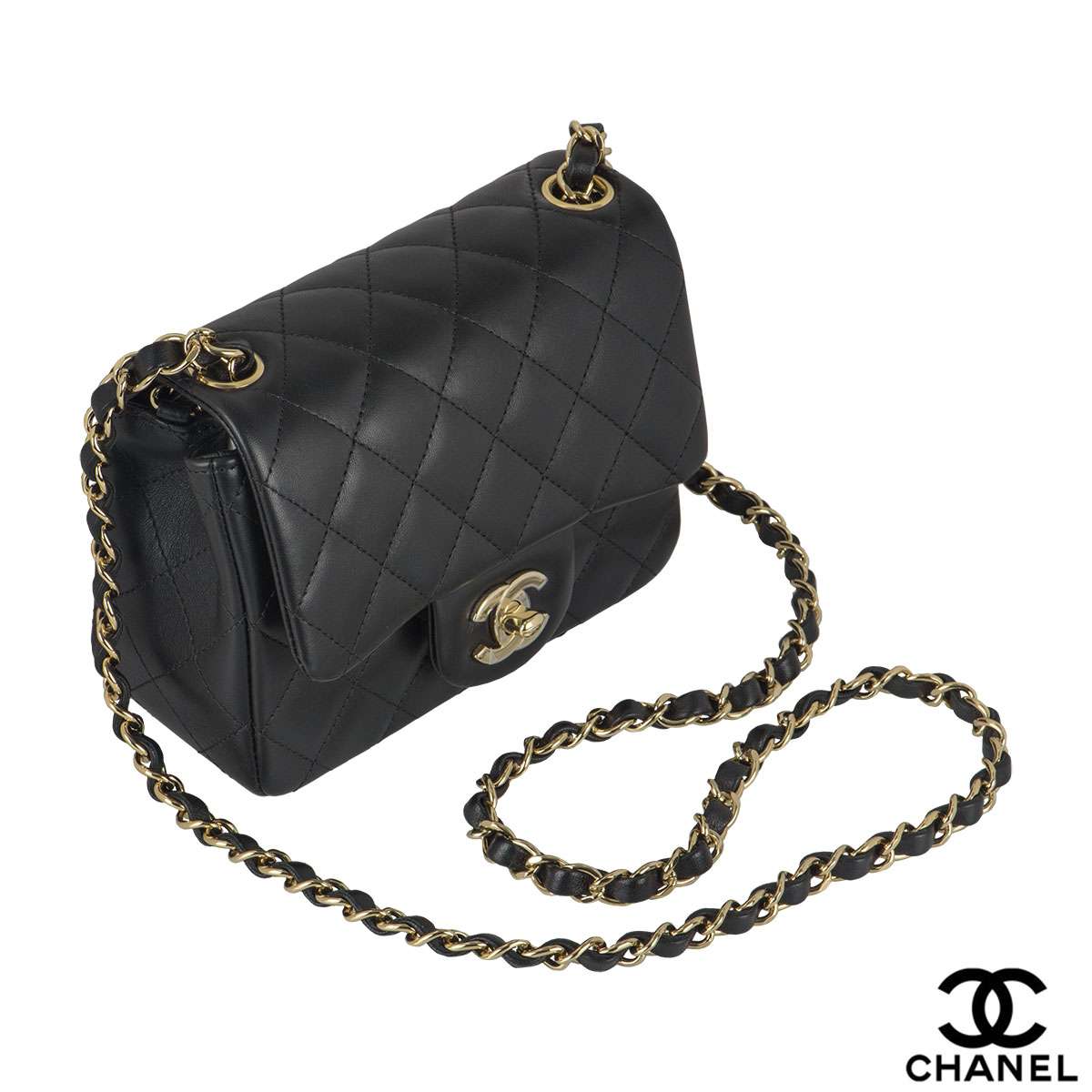 Chanel Mini Classic Handbag | Rich Diamonds